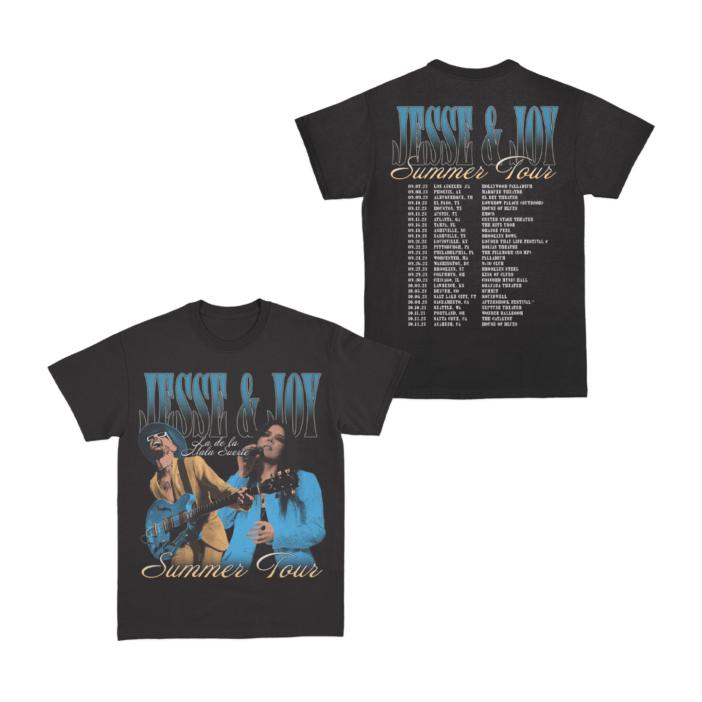 2023 Tour Black T-Shirt